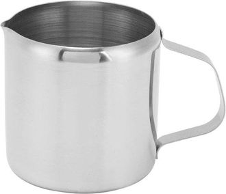 OEM Jarra De Leche, Jarra De Leche De Acero Inoxidable De 300 Ml, Jarra Para Espumar Leche Y Caf&eacute;, Acabado Mate