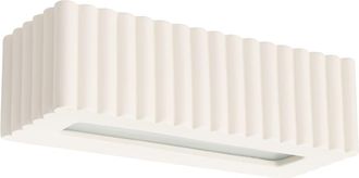 Sollux Lighting L&aacute;mpara de pared beige cer&aacute;mica alt. 10 cm