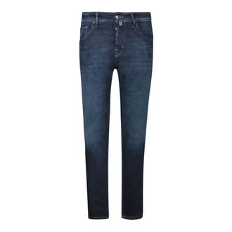 Jacob Cohen Slim-fit Jeans, male, Blue, Size: W32 Slim Fit Jeans
