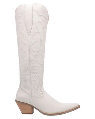 Dingo Womens Raisin Kane Boot In White