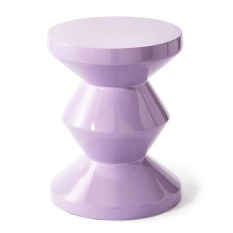 Pols Potten Zig Zag Hocker, flieder