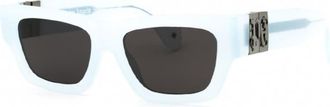 Palm Angels Unisex Black Square Sunglasses PERI10JMAGNOLIA 4007