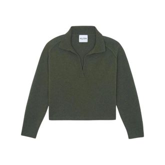 Kujten Aenora Sweater - Knitwear - Mujer - Verde - L