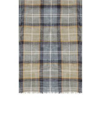 Barbour SCIARPA WELTON VERDE E BLU BARBOUR