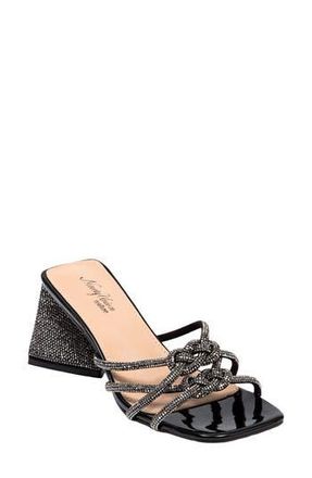 Ninety Union Chic Square Toe Sandal in Black at Nordstrom Rack, Size 5