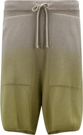 Moncler Gradient Effect Cashmere Shorts - Dames - Korte Broeken - Veelkleurig - S - Kasjmier - Korte Broeken