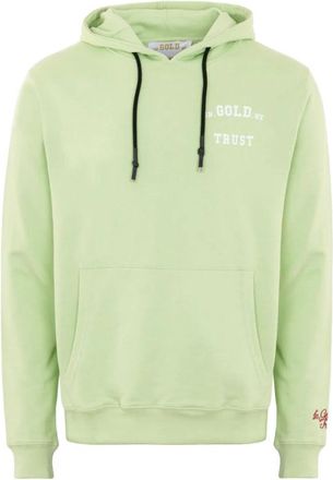 In Gold We Trust De Beruchte Groene Herenmode - Heren - Hoodies - Groen - XS - Hoodies & sweatvesten