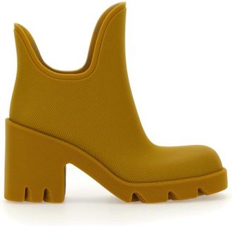 Burberry Brown Slip-on Boots