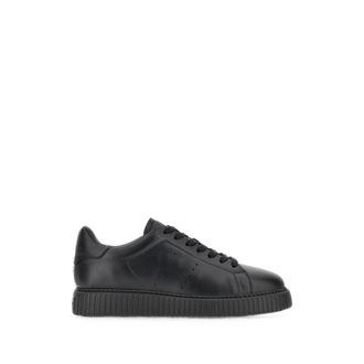 Hogan Black Perforated Sneakers
