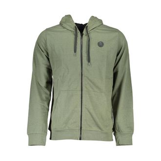 Gian Marco Venturi Gianmarco Venturi Verde Katoenen Heren Hoodie