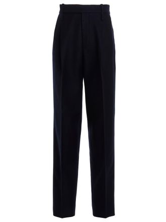 Gucci Blue Cashmere Casual Womens Pants