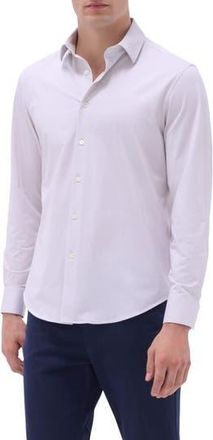 Bugatchi Jimmy OoohCotton Print Button-Up Shirt in Almond at Nordstrom Rack, Size Xxx-Large