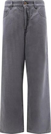 Miu Miu Wide-leg Jeans - Dames - Loose Fit Jeans - Zwart - W27 - Katoen - Jeans