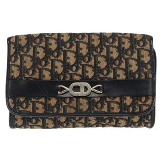 Dior Pre-owned Vintage cd trotter schoudertas - Dames - Pre-owned - Veelkleurig - Maat: ONE Size Leer