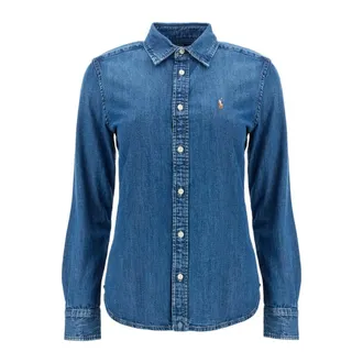 Polo Ralph Lauren Donna, Camicette, Blu, S, new