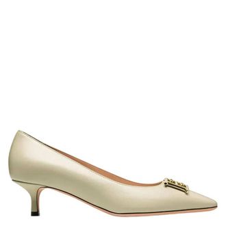 Bally Evanca 45 Leather Pumps, Brand Size 35 ( US Size 4.5 )