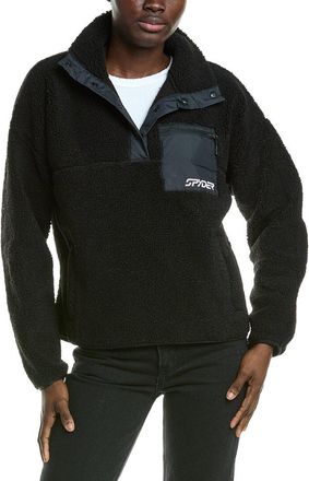 Spyder Cloud Fleece Snap Pullover