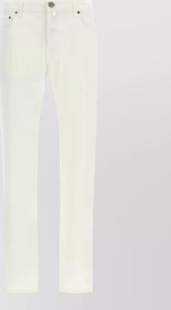 Jacob Cohen bard denim trousers belt loops five pockets