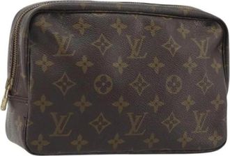 Louis Vuitton Pre-owned Clutch Bag - Dames - Vintage Tassen - Bruin - ONE Size - Vintage
