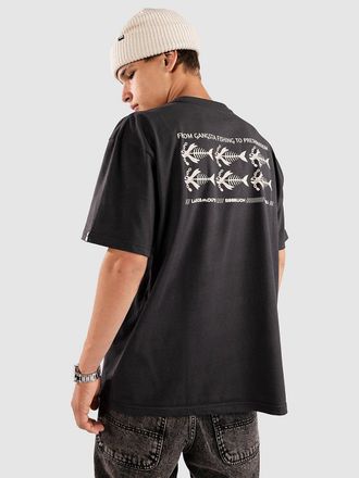 Salty Crew Mb Gangsta Camiseta negro
