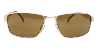 Carrera C FLEX 09/G/S Asian Fit Polarized AOZ/YL Mens Sunglasses Gold Size 58