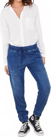 Bella Dahl Pocket Jogger In Dark Ombre Wash