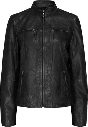 Notyz Notyz, Dames, Jassen, Zwart, Maat: 3XL Leer