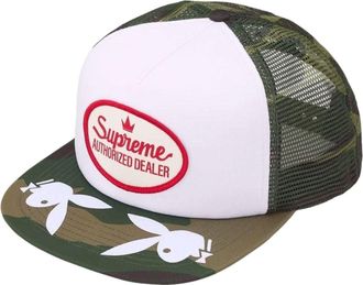 SUPREME x Playboy SS26 Mesh Back 5-Panel Woodland Camo SUP-SS26-1012-WODLNDCAMO