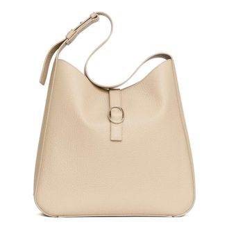 Orciani Beth Soft Shoulder Bag - female - Orciani - Shoulder Bags - Beige - ONE SIZE - Bags