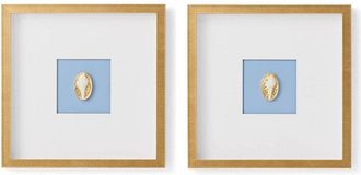 Frontgate Shell Intaglio Shadow Boxes - Shadowbox II - Frontgate