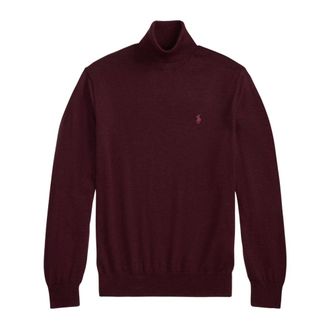 Ralph Lauren Truien & Vesten, Heren, Rood, XL, Turtleneck