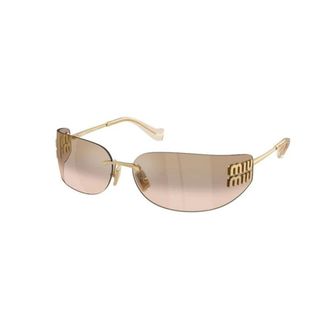 Miu Miu Sunglasses, female, Yellow, Size: ONE SIZE Aube Sunglasses