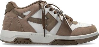 Off-white Out of Office Sneakers - Dames - Sneakers - Bruin - 40 EU - Leer - Schoenen