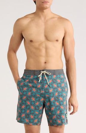 Billabong Star Board Shorts in Teal at Nordstrom Rack, Size 32