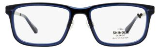 Shinola SH37000 Flexon Temple Eyeglasses - Navy