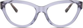 Vogue Eyewear cat-eye frame glasses - Purple
