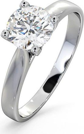 The Diamond Store Certified 1.00CT Grace Platinum Engagement Ring G/VS
