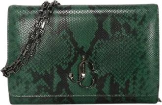 Jimmy Choo London Pre-owned Varenne Clutch Bag - - Pre-owned - Donna - Verde - ONE SIZE