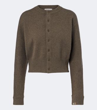 Extreme Cashmere C&aacute;rdigan N&deg;257 Blouson en mezcla de cachemir