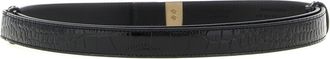 Tom Ford Womens Black Calfskin Regular Belt