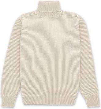 Fortela Brighton High Neck Jumper in Cream at Nordstrom, Size X-Large Eu