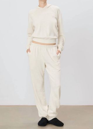 &Eacute;terne Boyfriend Pocket Sweatpant In Bone