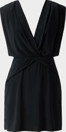 Magic Suit By Miraclesuit Surplice Plunge Mini Dress Coverup