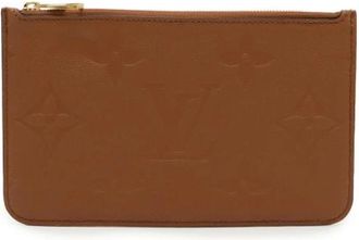 Louis Vuitton Vintage, unisex, Bruin, ONE Size, Pre-owned Canvas Clutch