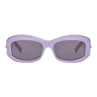 Givenchy Sunglasses, female, Purple, Size: ONE SIZE Oval Sunglasses