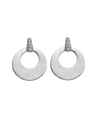 Genevive Silver Earrings