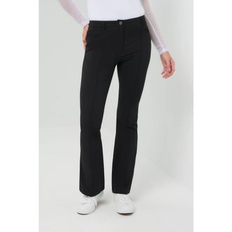 Anatomie Katya Ultralight Flare Pant with Pintucking in Black at Nordstrom, Size X-Small