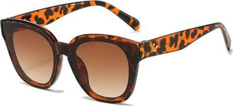 Generic Mens Large Frame Sunglasses Outdoor Womens Commuter Decorative Sun Glasses(Multi-colored)