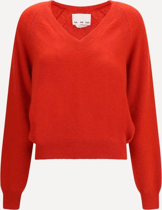 SA SU PHI V neck Sweater Female 40