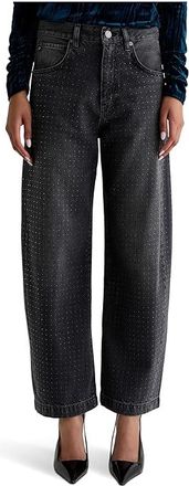 AG - Adriano Goldschmied Hattie High Rise Barrel in Star Light Womens Jeans Star Light : 29 28, Cotton/Denim/Synthetic